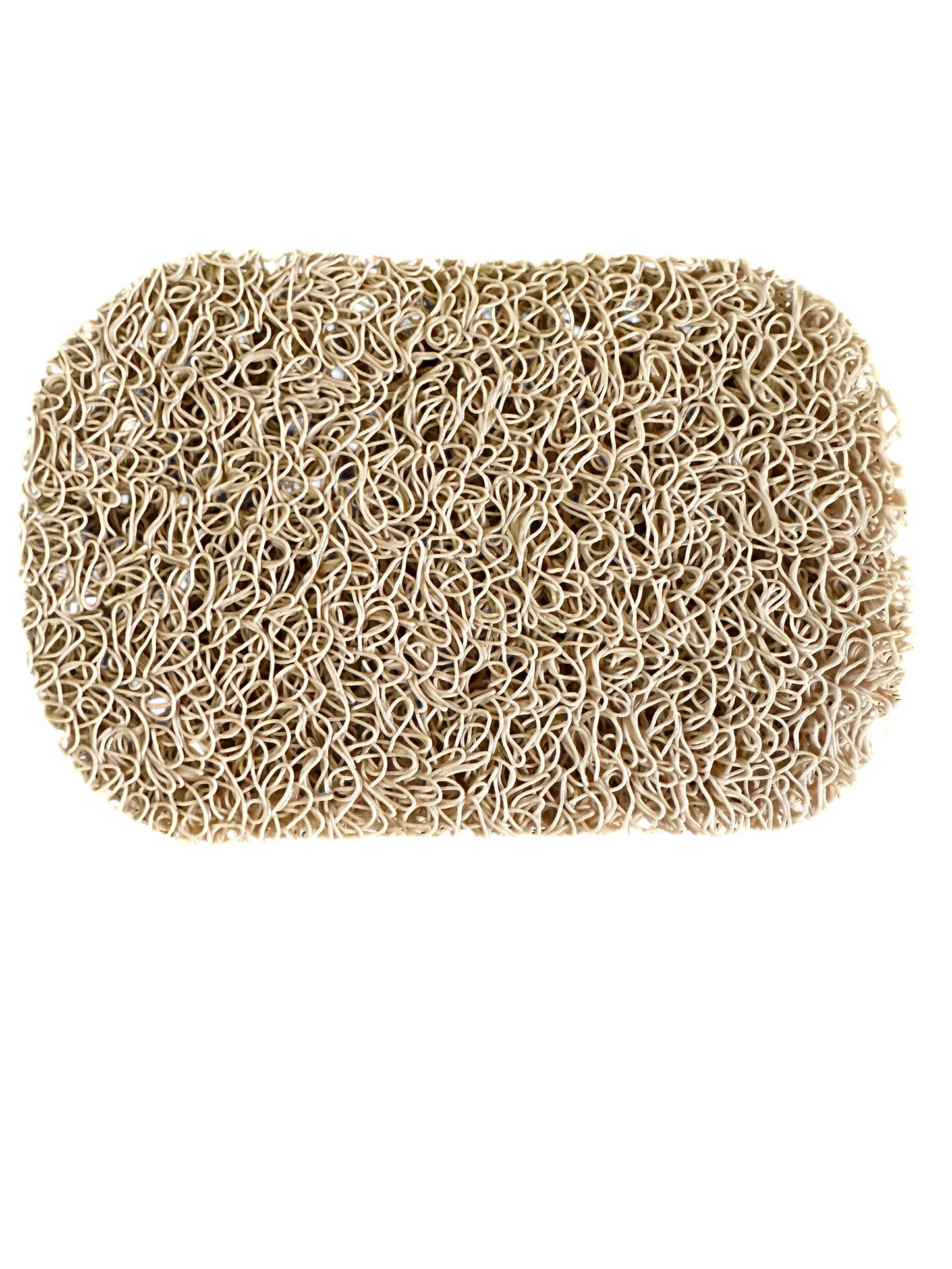 Beige Self-Draining Soap Pad | Say Goodbye to Soggy, Wasted Soap | Eco-Friendly | BPA Free
